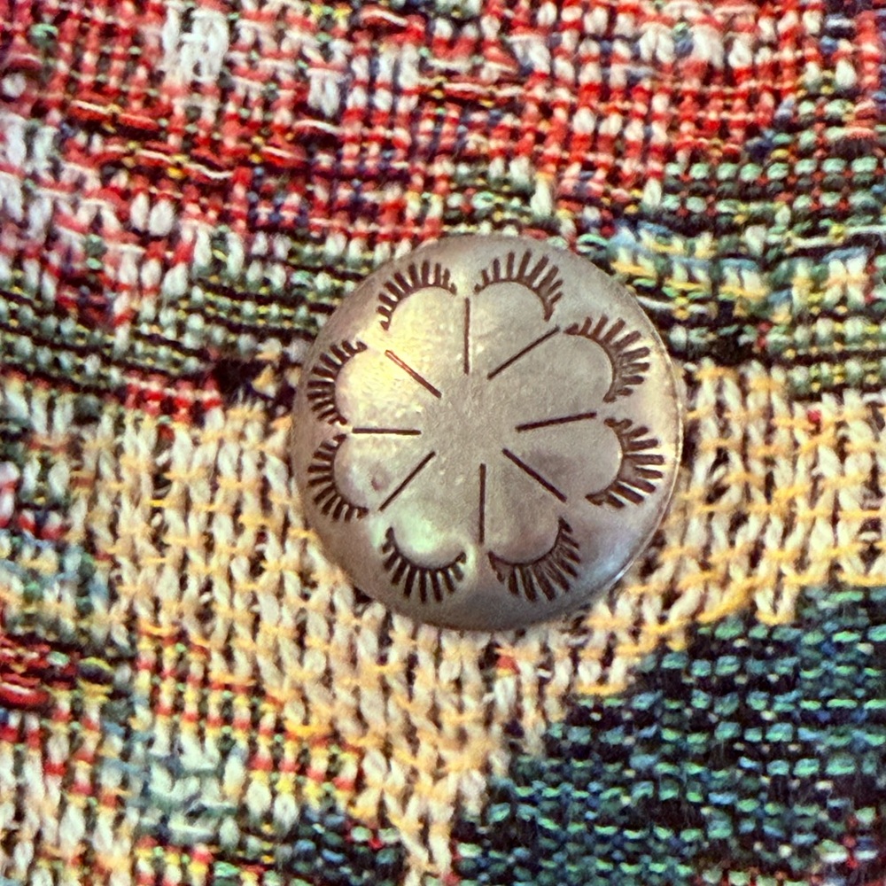 PAINTED PONY Vintage Tapesty Blanket Cropped Jacket Country Cottage Size M - Picture 13 of 15